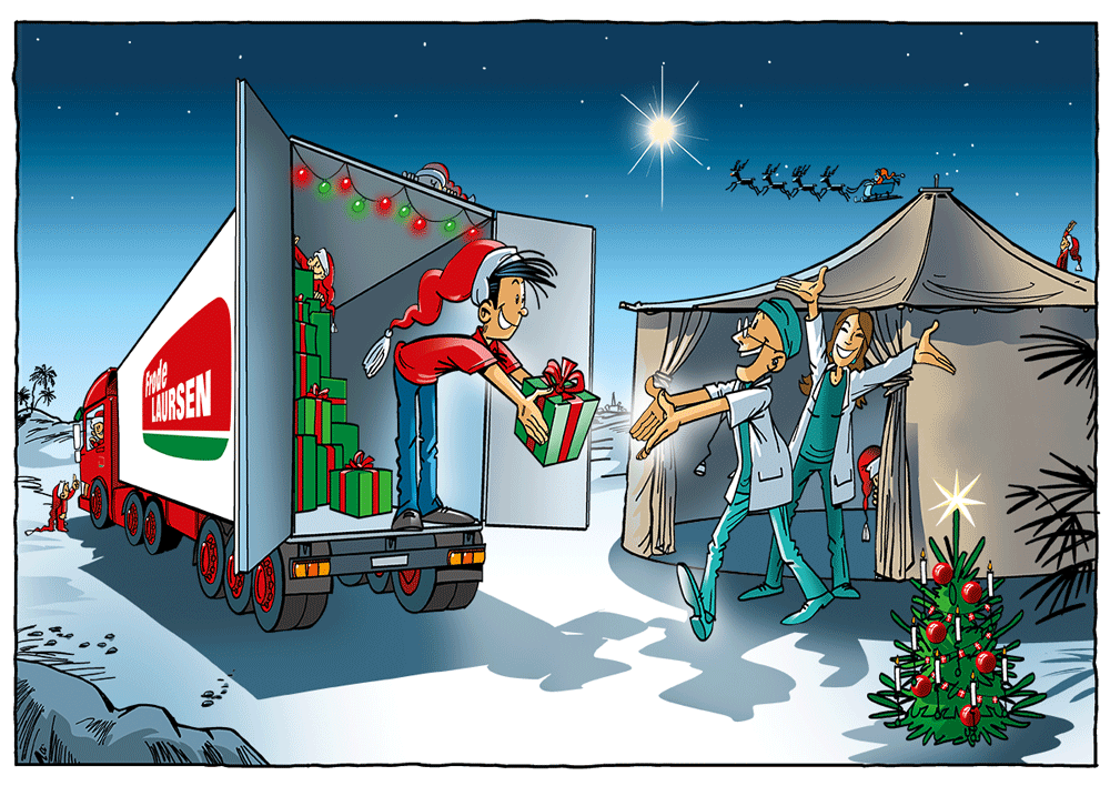 Frode Laursen replaces Christmas gifts with charity donation Frode